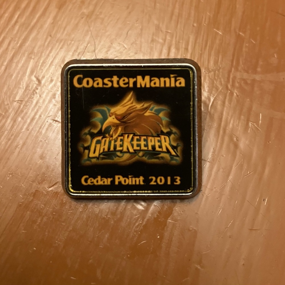 Coastermania 2013 Gatekeeper Pin